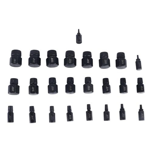 Extracteur à vis blocage décoincé facilement set en alliage 25pcs