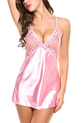 Image of ARNONI Hot Night Dresses for Women | Sexy Babydoll Dress for Honeymoon | Stylish,Short,Sexy Babydoll for Ladies (2222)