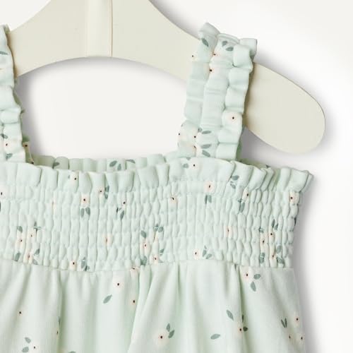Image of Amazon Essentials x Sofia Grainge Toddlers and Baby Girls' Smocked Cotton Dress