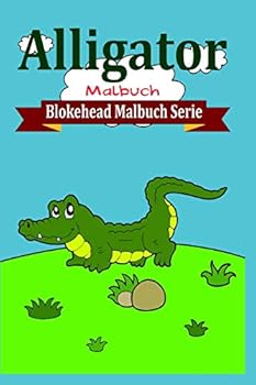 Paperback Alligator Malbuch [German] Book