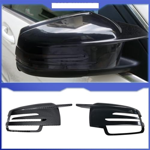 Couvercle de rétroviseur Mercedes W176 style carbone pour sublimer votre citadine - 2
