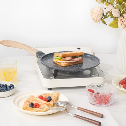 JEETEE Nonstick Crepe Pan, 11 Inch Flat Pancake Pan Dosa Tawa, PFOA Free by JEETEE - Image 8