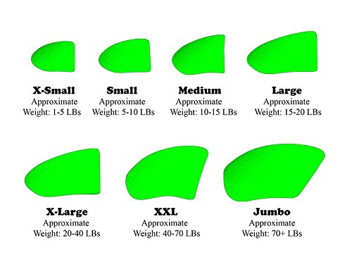 Purrdy Paws Soft Nail Caps For Dog Claws Glow-In-The-Dark Medium #TOP1