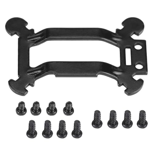 Laroal Kit de Placa de amortiguación y Tornillos para dron Mavic Pro, Repuesto de cardán, Placa de amortiguación antivibración, Color Negro