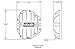 B&M 10315 Cast Aluminum Rear End Differential Cover for Dana 80