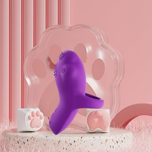 Joyodor Portable Mini Facial Massager, USB Rechargeable, with 10 Vibration Modes Including a Finger Ring to Stimulate Facial and Eye Muscles and Help Tighten Skin.