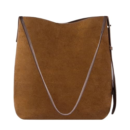 Womens Suede PU Leopard Print Shoulder Bag Fringe Tote Bag Cluth Studded Decor Punk Boho Vintage Crossbody Bag Purse