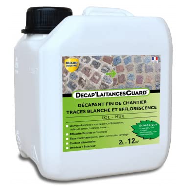 Nettoyant laitances de ciment et efflorescences Guard Industrie DECAP'LAITANCES GUARD 2L Cover