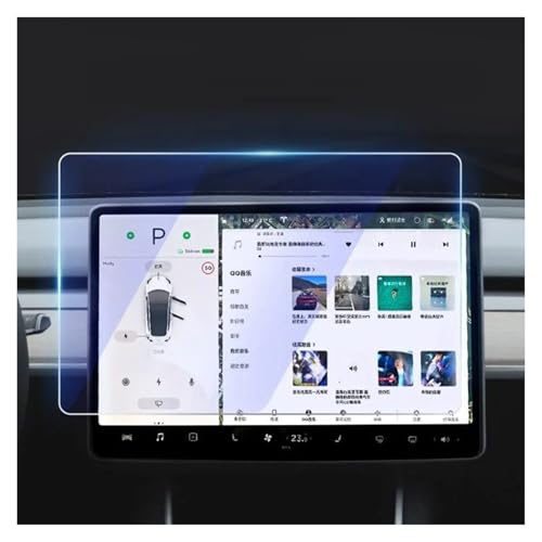 Protecteur d'écran Tesla Model 3 Y anti-reflet bleu et tactile fluide