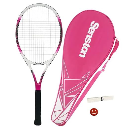 Senston Raqueta de tenis de 27 pulgadas para hombres y mujeres