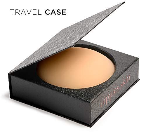 Nippies Non-Adhesive Bra Liner Nipple Covers For Women – Reusable Silicone No-Show Inserts Bra Pad Enhancements With Travel Box - Caramel #TOP6
