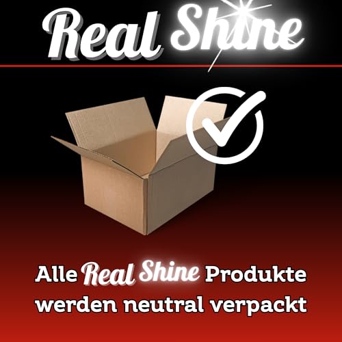 Optimal Products Latexpflege REALSHINE Silikonöl 1 Liter I dermatologisch getestetes Öl für Latex I professionelle Gummipflege und ergiebige Anziehhilfe I geruchslose Latexpflege für Hochglanz-Optik