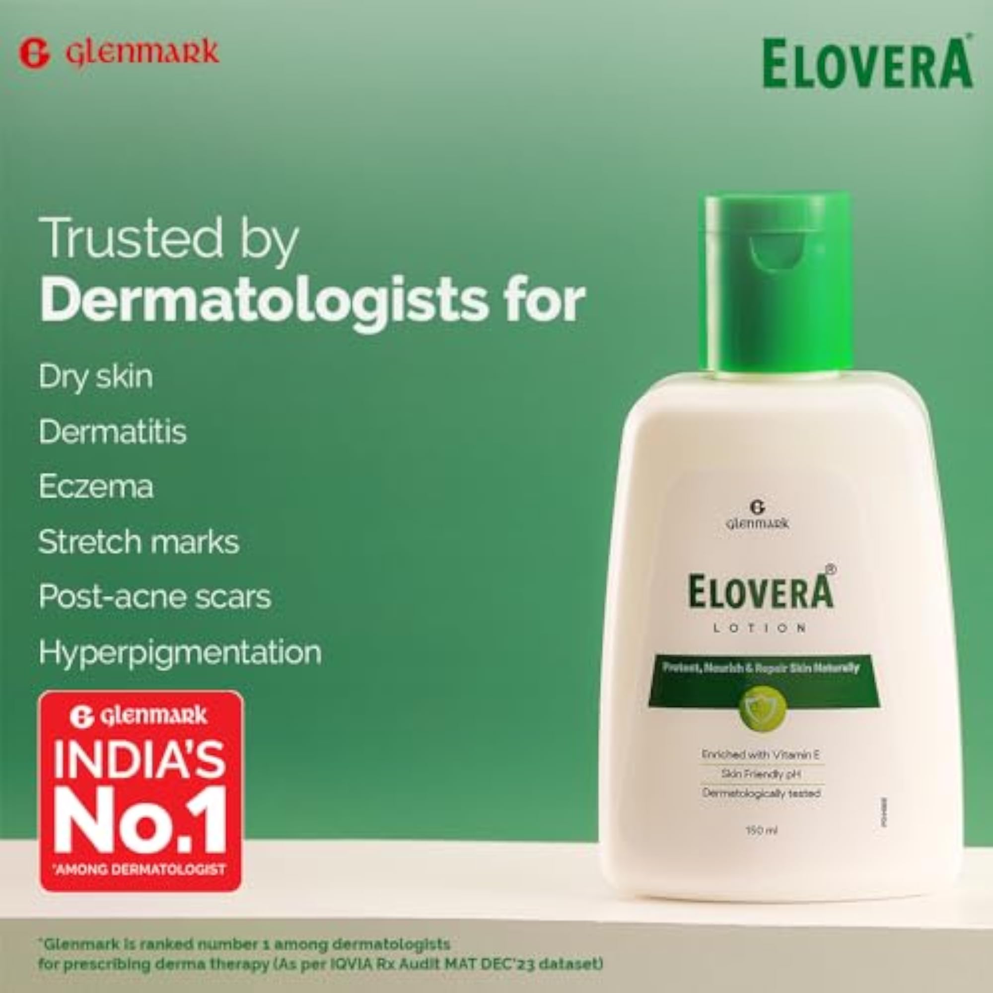 Lotion with Aloe Vera & Vitamin E, 150ml