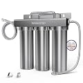 Waterdrop TST-UF 0.01?m Ultra-Filtration Under Sink Water Filter System, Removes 99% of Substances, Stainless Steel Under Sink Water Filtration System (Renewed)