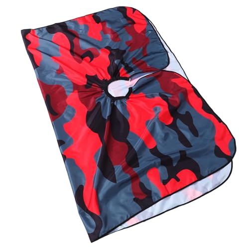 Capa de peluquería impermeable antiestática para coloración de cabello, adecuada para adultos y profesionales miniatura 1