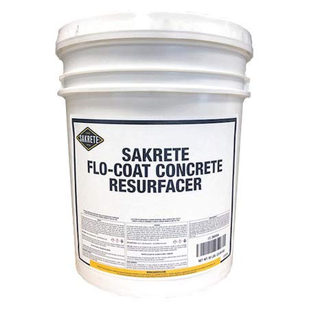 Concrete Refinisher, Pail, 50 lb, Gray