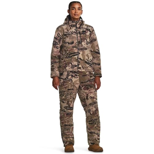 Under Armour Womens Rut Windproof Bib | Windproof Silent Microfleece Sherpa Liner | Womens Insulated Bib Overalls3