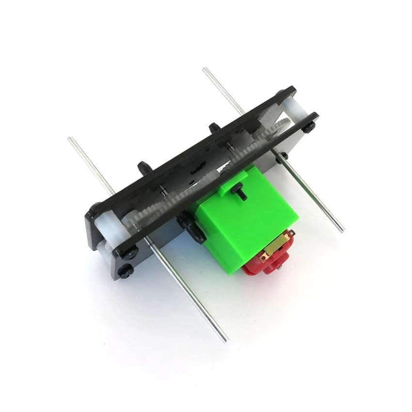 Motor reductor de velocidad variable 3V con doble salida de eje 2