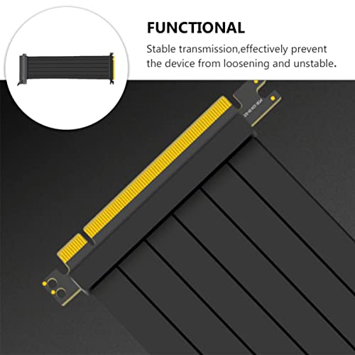 Câble extension PCIe GPU 180 degré NUOBESTY accessoire informatique PC - 5