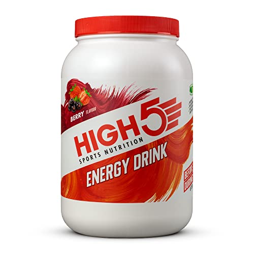 HIGH5 Energy Hydration Drink Refreshing Mix of Carbohydrates and Electrolytes (Berry, 2.2kg)