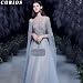 Imagen de CORIOS Lentejuelas Clutch para Mujer Bolsa de Noche Bolso de Fiesta Lujoso Bolso de Hombro Bolso de Boda Bolsa de Cadena Pequeña Elegante Bolsos Bandolera para Fiesta de Graduación Banquete Azul