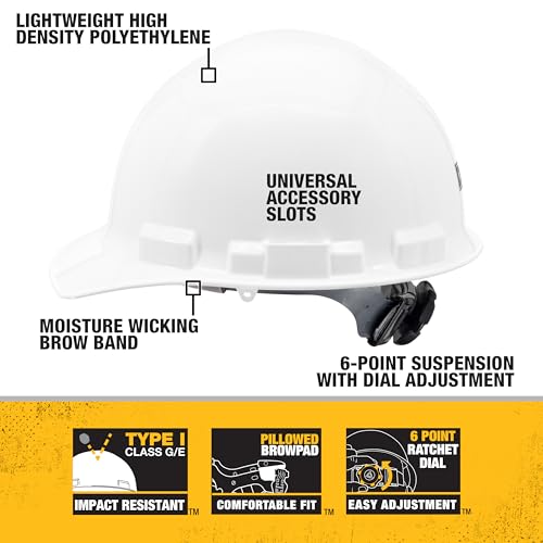 Image of DEWALT Cap Style Hard Hat - White