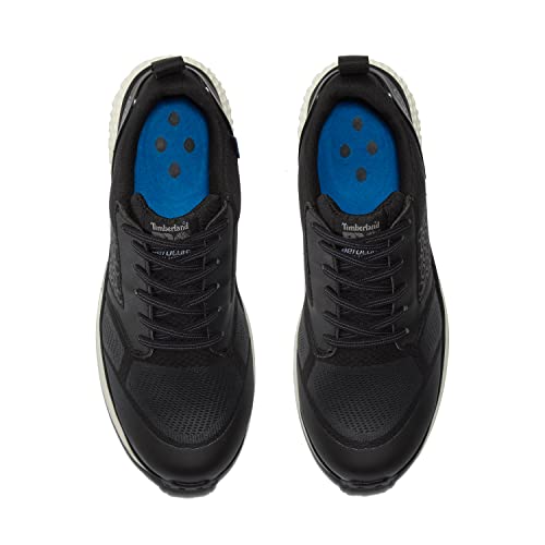 Timberland PRO Men's Reaxion Composite Safety Toe Static Dissipative Industrial Athletic Work Shoe, Black/White, 15M