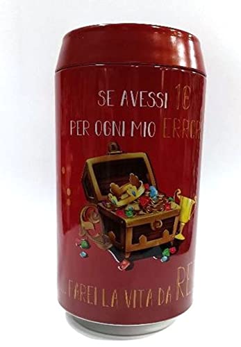 Tirelire "Si j'avais 1€ pour toute ma erreur ." - Sélection Cart One Cover