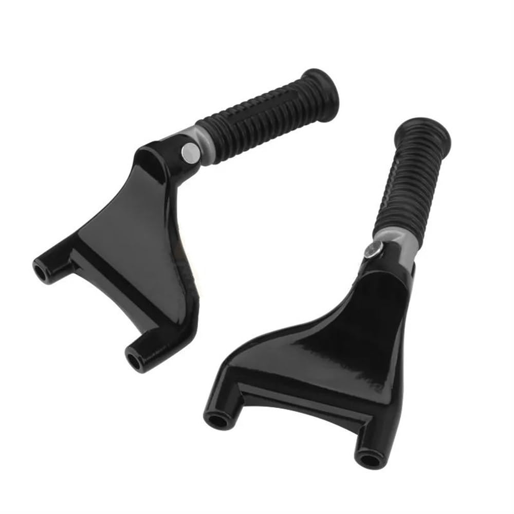 Motorrad Fußrasten Motorcycle Footrests Motorrad Fußstütze Schwarz Rest Pedal Passagier Fußrasten Für Harley Sportster Iron 883 1200 XL 48 72 Super Low 2004-2013