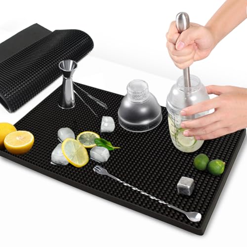 Consejos para Comprar Utensilios de bar al mejor precio. 49 Alfombrilla para Barra,Alfombrillas de Goma para Barra,Alfombrilla de Goteo,Alfombrilla para Barra Antideslizantes, para Cocina Restaurantes Bartops Bartender Cafés Bebidas...
