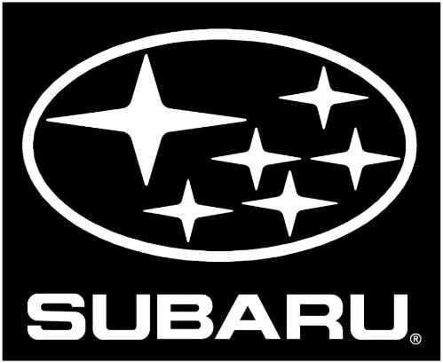 Subaru Car Bumper Sticker 12 x 10 cm