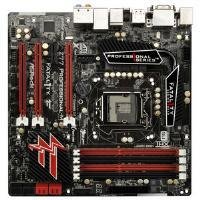 (MATX) DDR3 USB3.0 SATA3 ASRock Mod 1155 Z77 Professional-M Scheda Madre, Nero
