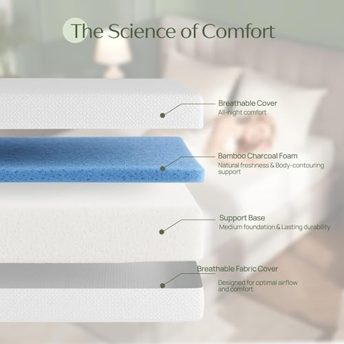 Rolanstar  Fiberglass Free - High-Grade Bamboo Mattress - Image 4