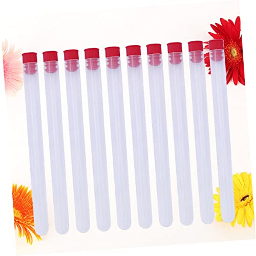Image of Anneome Plastic Colored Storage Bottles with Lids for Beads and Small Craft Supplies Organizer 6.29 Inch Tubes for DIY Jewelry Making and Crafting