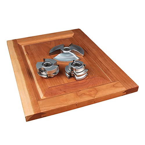 Infinity Cutting Tools 3-Pc. Cabinet Door Shape-Up Shaper Cutter Sets - Ogee