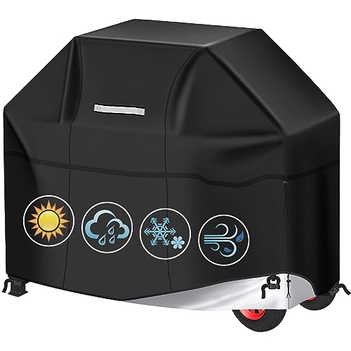 Copertura Barbecue da Esterno, Telo Impermeabile Esterno Per Bbq Grill Antivento, Resistente Agli Strappi Copertura Per Barbecue...