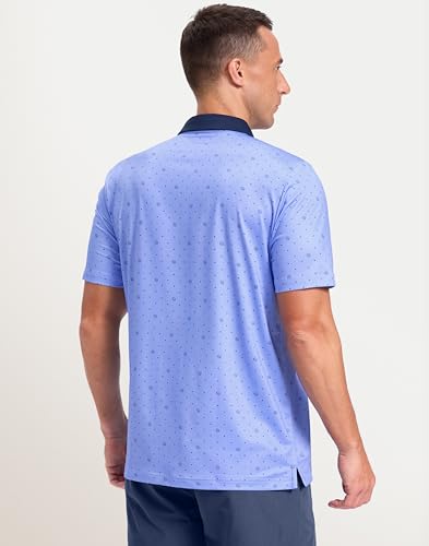 Image of Men's Golf Polo Shirts Dry Fit Performance Moisture Wicking Casual Print Golf Shirts for Men Breathable