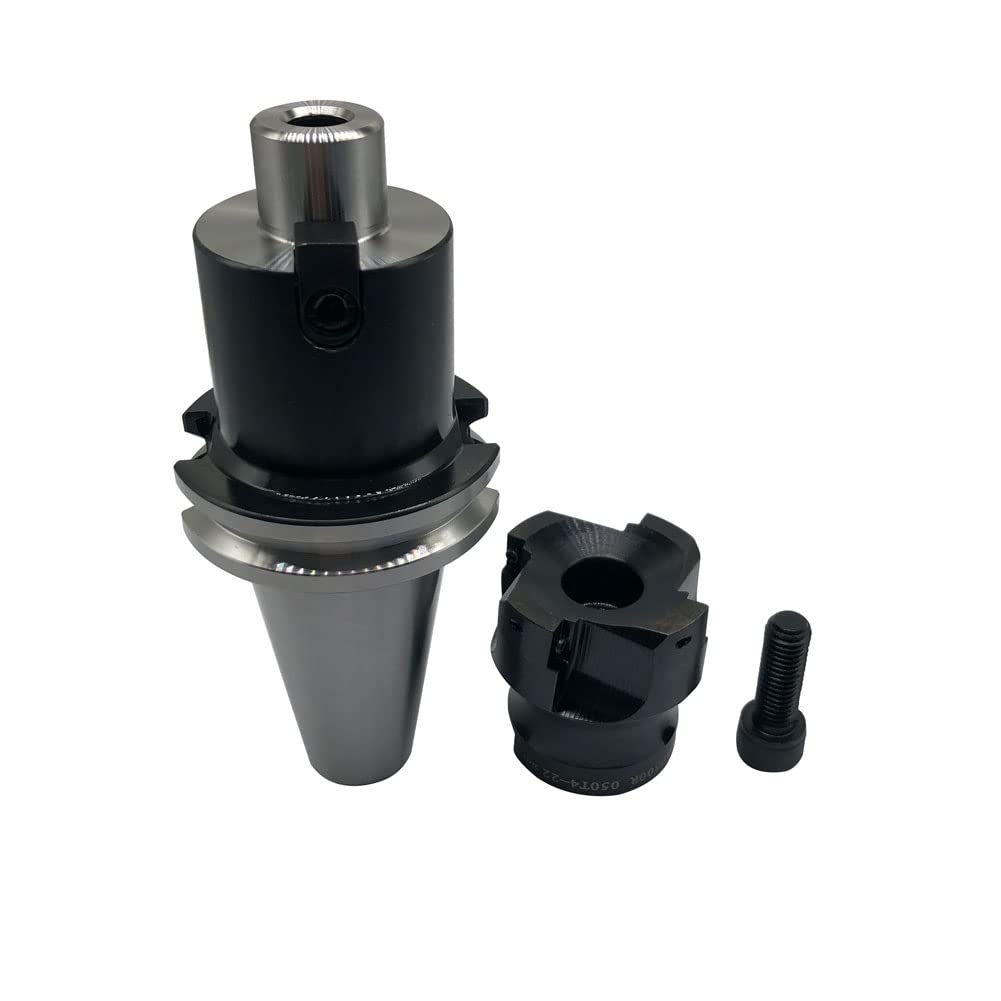 Face Milling Cutter BAP300R 50-22-4T with T8 wrench + CAT40 FMB22 Mill Arbor for APMT1135PDER Carbide Milling Inserts
