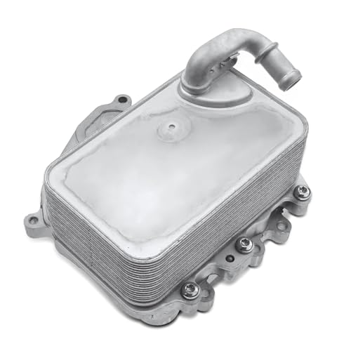 A-Premium Engine Oil Cooler Compatible with Audi Q5 Q7 A6 A7 A8 Quattro Volkswagen Touareg 2014 2015 2016 3.0L Diesel
