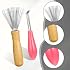 Comb and Brush Cleaner Tool Set, 5-Piece Comb Cleaner Set - Hair Brush Cleaner Rake, Comb Cleaning Brush, Maintenance Hair Comb for Home and Salon Use Removing Hair Dust