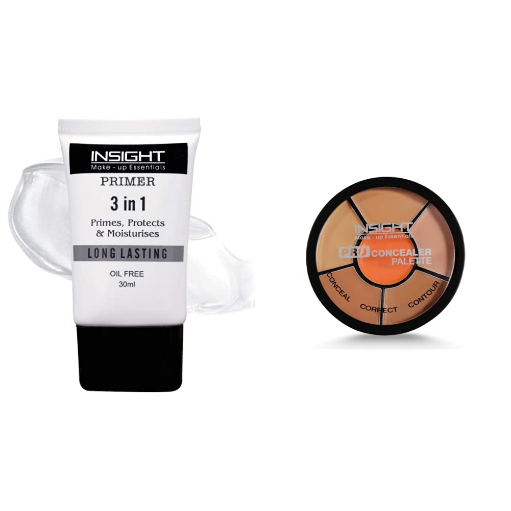 Insight Primer | 3 In 1 Oil Free (PRIMER) & Insight Cosmetics Pro Concealer Palette (Concealer)-picture-10