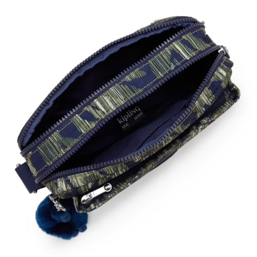 Image of Kipling Women's Abanu Medium Crossbody Bag, Lightweight, Adjustable Nylon Waist Pack with Multi-Compartment Zip Pockets