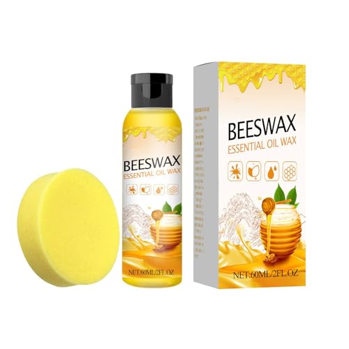 FANSHINUO Cera de cuidado de suelos de madera natural de 60 ml para nutrición y reparación de arañazos, brillo natural, elimina arañazos