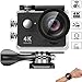Produktbild Action-Kamera, 20 MP, 4K Anti-Shake, 30 m wasserdichte Kamera mit WLAN, 170 Grad Weitwinkel, Fernbedienung, Sportkamera mit Zubehör-Kit, 1050 mAh Batterien und Zubehör, Schwarz