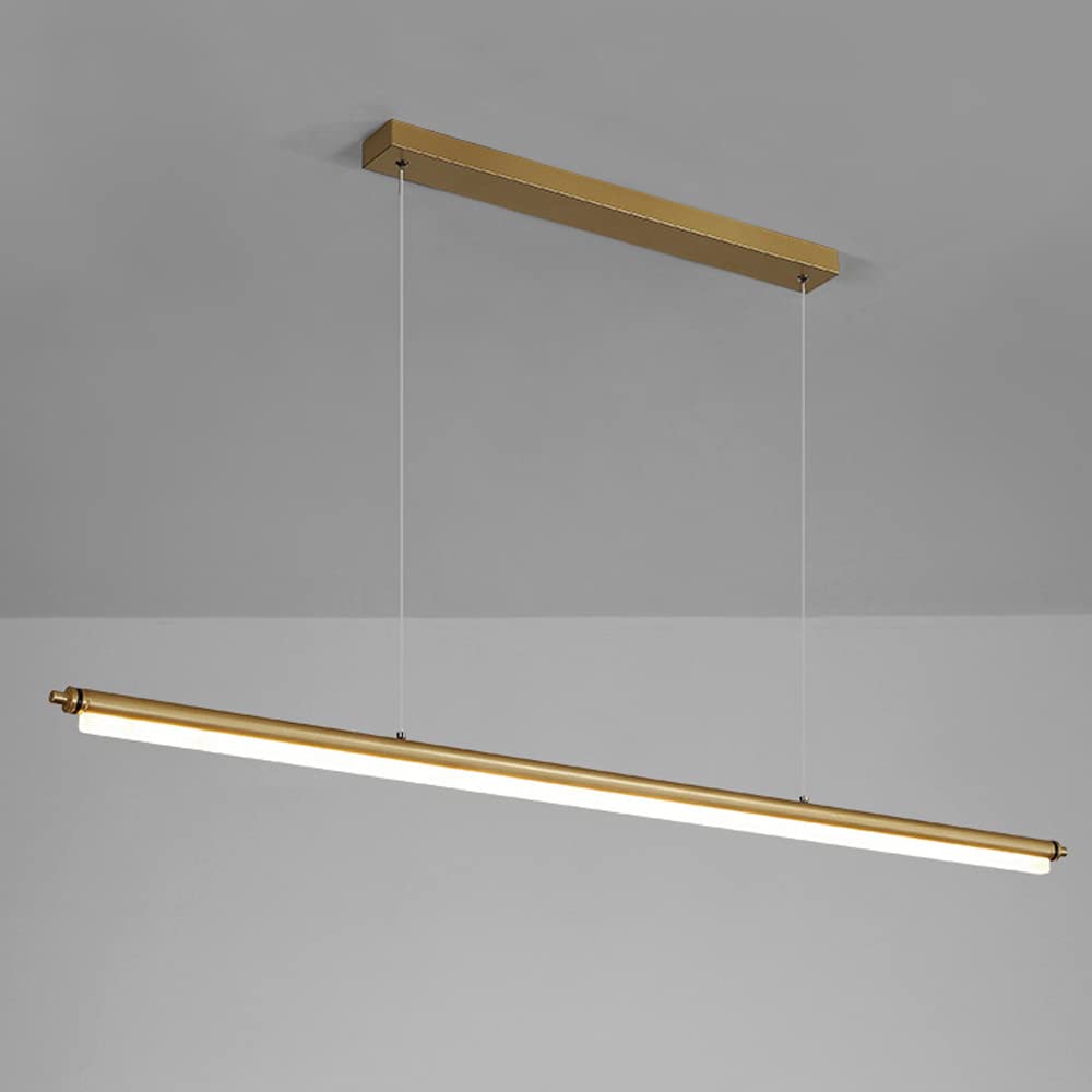Lampe suspendue minimaliste LED anti-éblouissement pour travailler au bureau avec confort