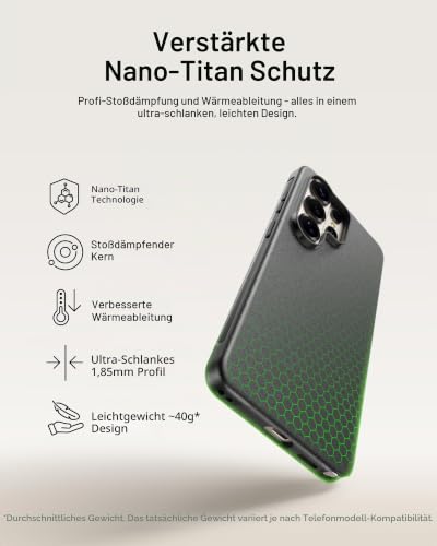 Belkin SheerForce Protect-Serie Magnetische Samsung Galaxy S26 Ultra Hülle, 4 m Aufprallschutz nach Militärstandard, Doppellagig… – Ansicht 4