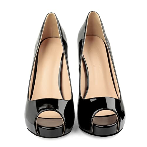 Eithy Women's Thin High Heels Pumps Platforms Shoes for Party Daily Wears3