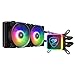 COUGAR AIO Liquid Cooling Aqua 240 ARGB VA120 ARGB fansx2+ARGB Pump Head+remove control