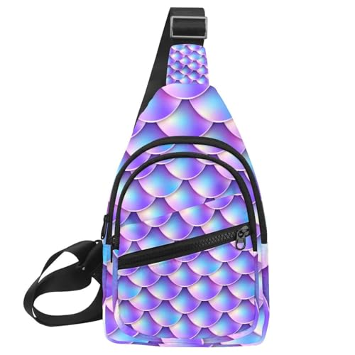 Bolso bandolera unisex con patrón de espina de pescado y tejido impermeable de alta resistencia