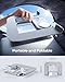 Meifigno Laptop Stand for Desk with Wireless Charging Station Base, Foldable Aluminum MacBook Stand with MagSafe Charger for iPhone/iWatch/AirPods, 30W USB-C Charging for All Laptop, with 65W Adapter